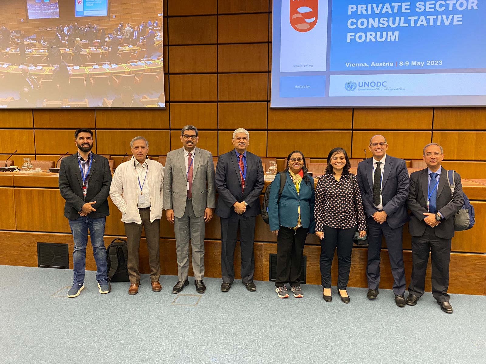 Visit of the Indian Delegation to Vienna